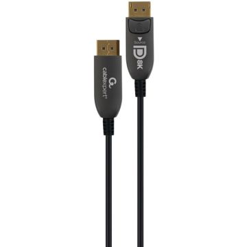 Gembird CC-DP8K-AOC-10M Zwart - DisplayPort kabel