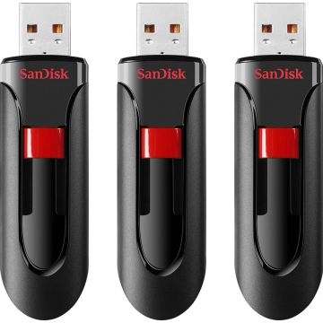 SanDisk Cruzer Glide 32GB 3-pack - USB-Stick