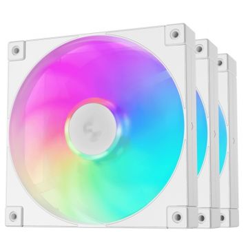 DeepCool FD14 ARGB White 3-pack - Ventilator