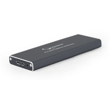 GEMBIRD Behuizing M.2 USB3.0 zwart