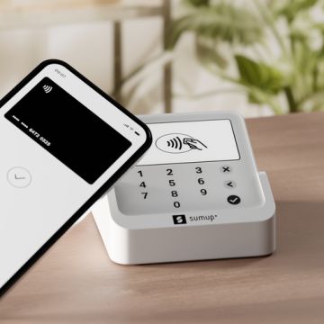SumUp Solo Lite - Contactloos Pinapparaat + Oplaadstation