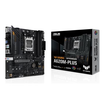 MB ASUS TUF GAMING A620M-PLUS (AMD,AM5,DDR5,mATX)