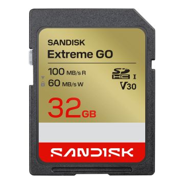 Sandisk Extreme GO SD 32GB - Flashgeheugenkaart