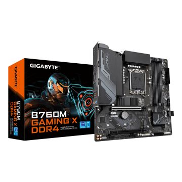 GIGABYTE B760M GAMING X DDR4 moederbord Intel B760 Express LGA 1700 micro ATX