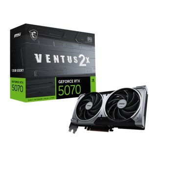 MSI GeForce RTX 5070 12G VENTUS 2X OC Black - Videokaart