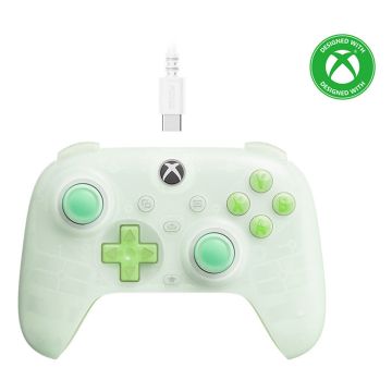 8Bitdo Ultimate Mini Wired Clear Green - Controller