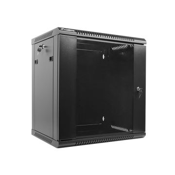 Lanberg Rack Wandbehuizing 19" 12U/600X450 (Flat-Pack) met Gla - C-keuze