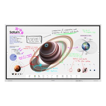 Samsung Flip Pro WM75B - 75" diagonale klasse WMB Series led-achtergrondverlichting lcd-scherm