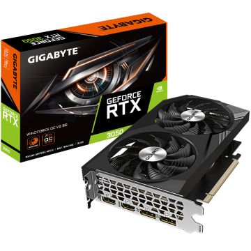 Gigabyte Windforce GeForce RTX 3050 OC V2 - Videokaart