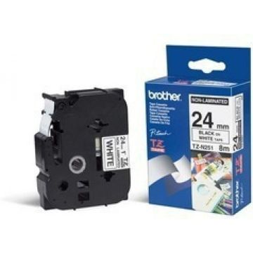 Brother TZe-N251 - Zwart op wit