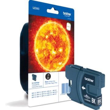 Brother LC980BKBP - Zwart