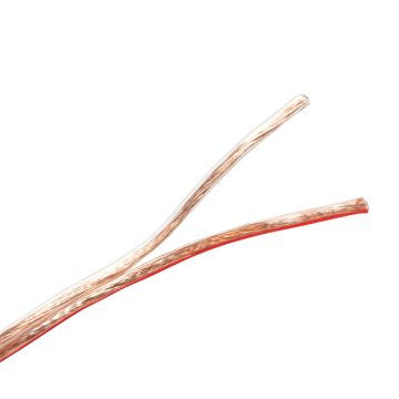 Logilink luidspreker kabel, 2x1.50 mm2, 25 m transparant