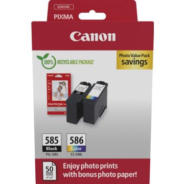 Canon PG-585CL-586 Photo Value Pack - 2