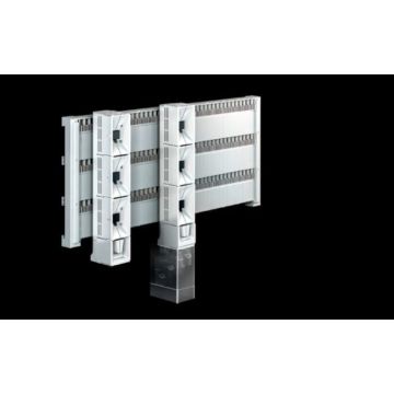 Rittal aansluitadapter 800A, 3-polig, Leitungsabgang oben/