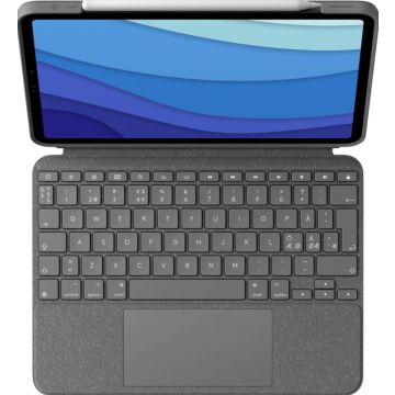 Logitech Combo Touch - Toetsenbord en foliobehuizing