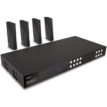 Lindy 150m Cat.6 4x4 HDMI 4K60 HDBaseT Matrix Extender