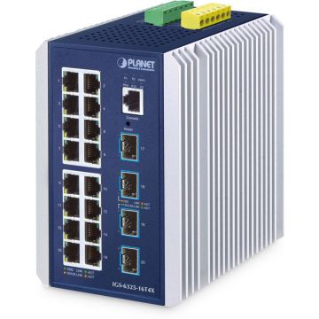 Planet Industrial 16-Port Managed Switch IGS-6325-16T4X