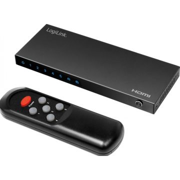 Switch Logilink HDMI 5x1 Port 4K, 60 Hz