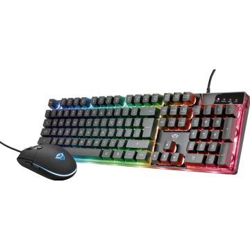 Trust Gaming GXT 838 Azor Gaming Combo - Toetsenbord en muisset