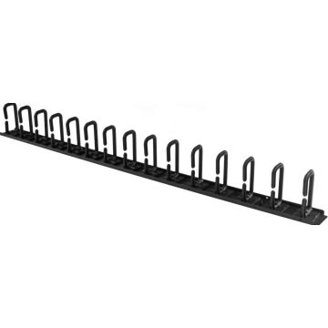 StarTech.com Verticale kabelmanager met D-ring haken  - kabelmanagement rack paneel