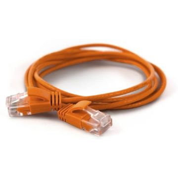 Wantec Patchkabel UTP CAT6a d=2,8mm 3,0m oranje