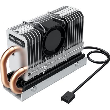 Graugear Kühlkörper SSD M.2 2280 met PWM koeler retail