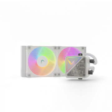 Valkyrie V240 Lite ARGB White - Waterkoeler