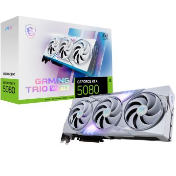 MSI GeForce RTX 5080 16G GAMING TRIO OC WHITE - Videokaart