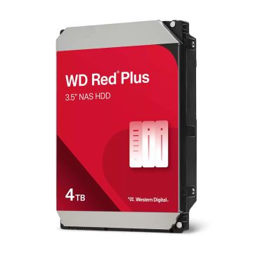 WD Red Plus WD40EFZZ 4TB - Vaste schijf