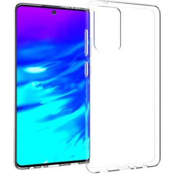 Accezz Clear Backcover Samsung Galaxy A72 - Transparant