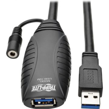 Eaton Tripp Lite Series 15M USB 3.0 Active Superspeed Extension Repeater Cable USB-A MF - USB-verlengkabel