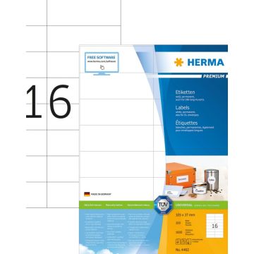 Herma 4462 - Labels -white