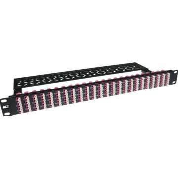 FIBER PANEL 192XDUPLEX LC OM4. 1 stk