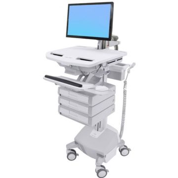 Ergotron StyleView Cart with LCD Arm, LiFe Powered, 3 Drawers - Wagen (alleen opladen)