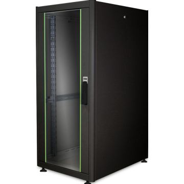 DIGITUS netwerkschrank Dynamic 26HE 1300x600x800mm zwart (pallet zending)