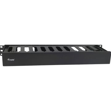 Equip 19"" Kabelmanagement Panel abnehmbare Heckplatte zwart