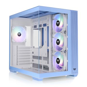 Thermaltake View 380 TG Midi ARGB Hydrangea Blue - Towermodel