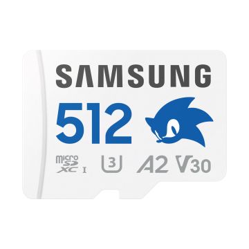 Samsung PRO Plus Sonic The Hedgehog 512GB - Flashgeheugenkaart