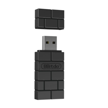 8BitDo USB Wireless Adapter 2 Black - USB Adapter