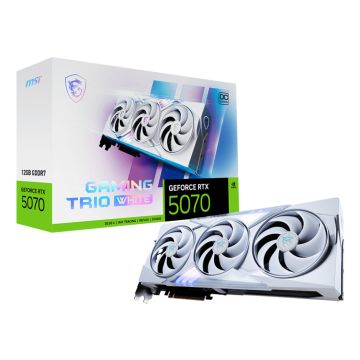 MSI GeForce RTX 5070 12G GAMING TRIO OC White - Videokaart