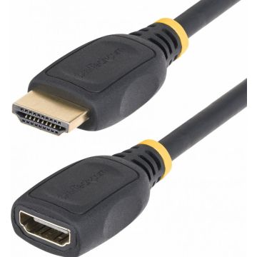 StarTech.com 18in HDMI 2.0 Extension Cable, 4K 60Hz, MF - High Speed
