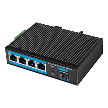 Logilink 4-Port Gigabit Ethernet Switch 1000Mbit/s +1 SFP PT
