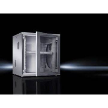 Rittal Wandkast flatbox 19 inch, 6 U, 60 cm breed, 36 cm hoog, 60 cm diep. 1 stk