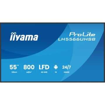 iiyama ProLite LH5566UHSB-B1AG - digital signage display