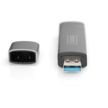 DIGITUS DA-70886 - Kaartlezer (SD, microSD)