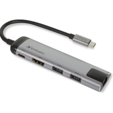 Verbatim USB-C Travel Dock - 4K 30Hz HDMI