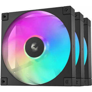 DeepCool FD14 ARGB Black 3-pack - Ventilator