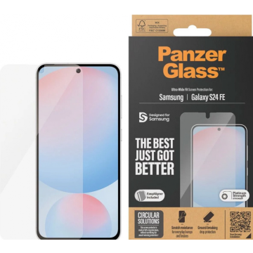 PanzerGlass Screenprotector 7378 - Geschikt voor Samsung Galaxy S24 FE Glazen