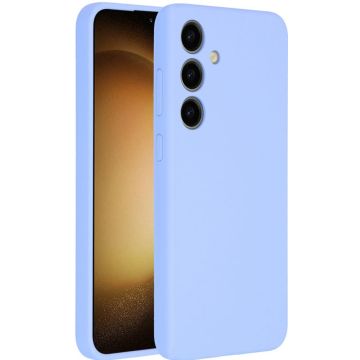 Accezz Liquid Silicone Backcover Samsung Galaxy S24 Plus - Paars