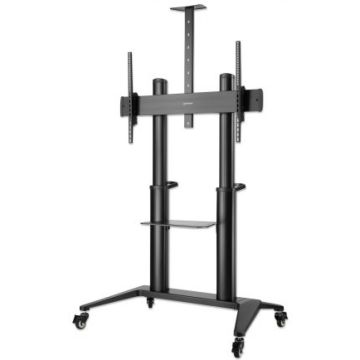 MANHATTAN Aluminium TV-houder rollbar 70"-120" 140kg